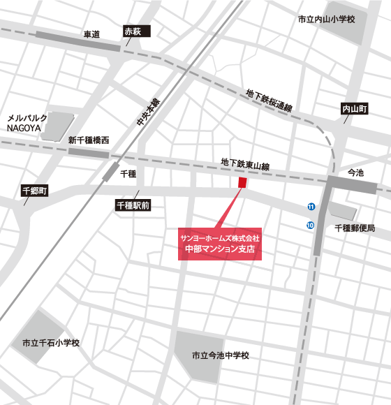 現地案内図