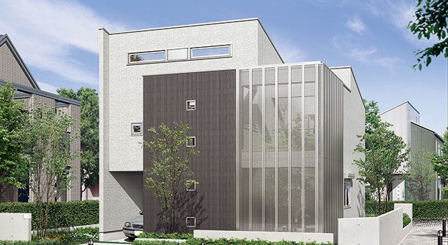 3階建て外観