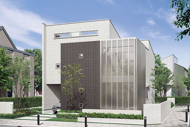 3階建て外観