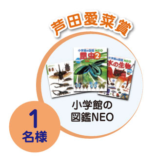 芦田愛菜賞 1名様 小学館の図鑑NEO