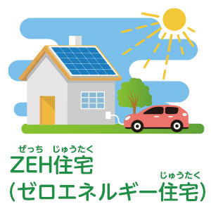 ZEH（ゼッチ）住宅のイメージ