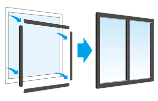外窓設置のイメージ