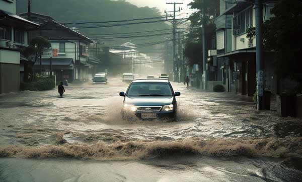 浸水のイメージ