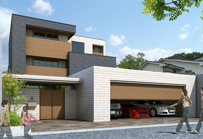 外観デザインギャラリー 戸建住宅 サンヨーホームズ株式会社