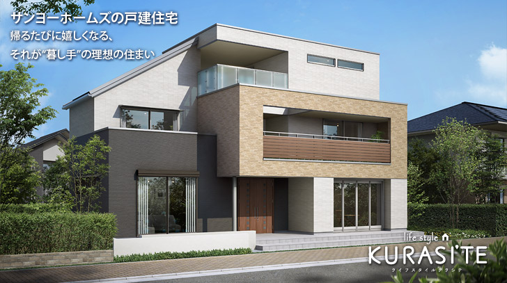 空間が広がると暮らし方が広がります
空間がつながると家族がつながります