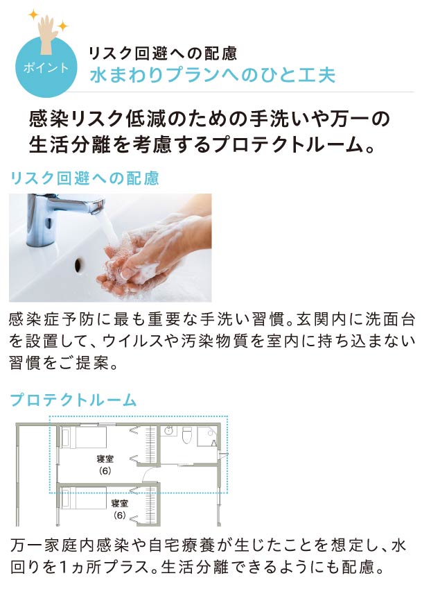 水回り プランへのひと工夫