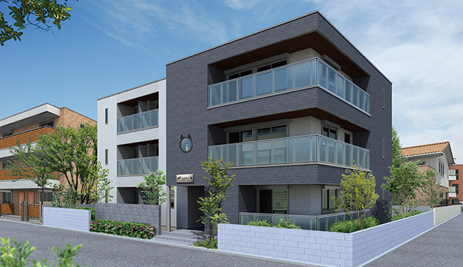 ペット共生型賃貸住宅のイメージ