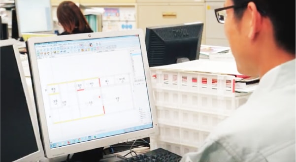 図面と現地で得た情報から専用診断ソフトで解析