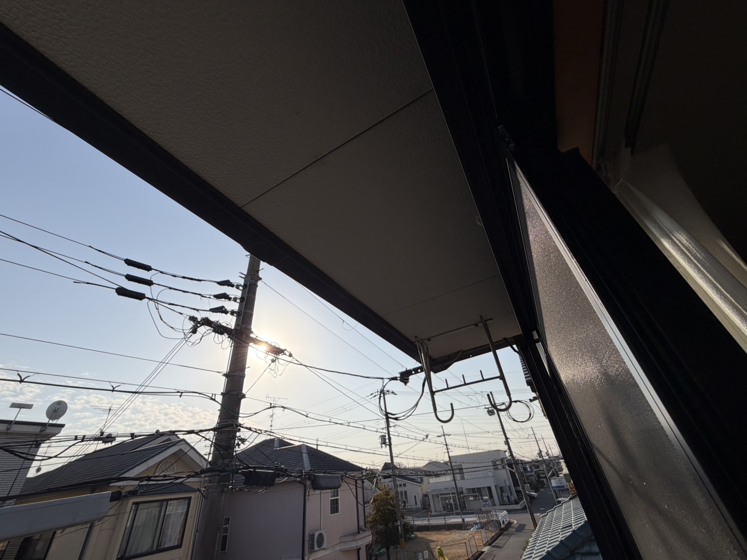 バルコニーからの景色